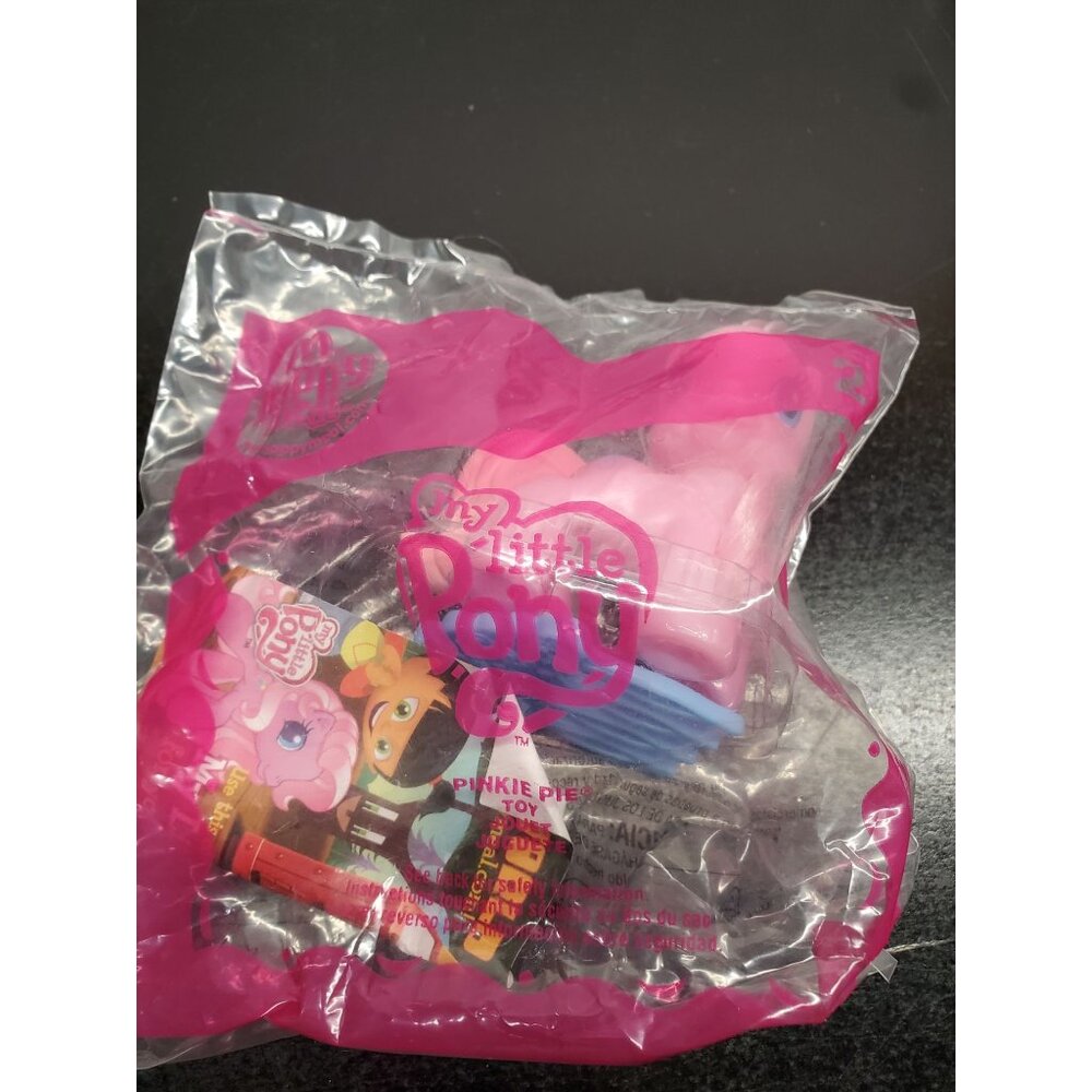 My Little Pony Pinkie Pie‎ Toy Figure McDonalds 2012 In Sealed Bag